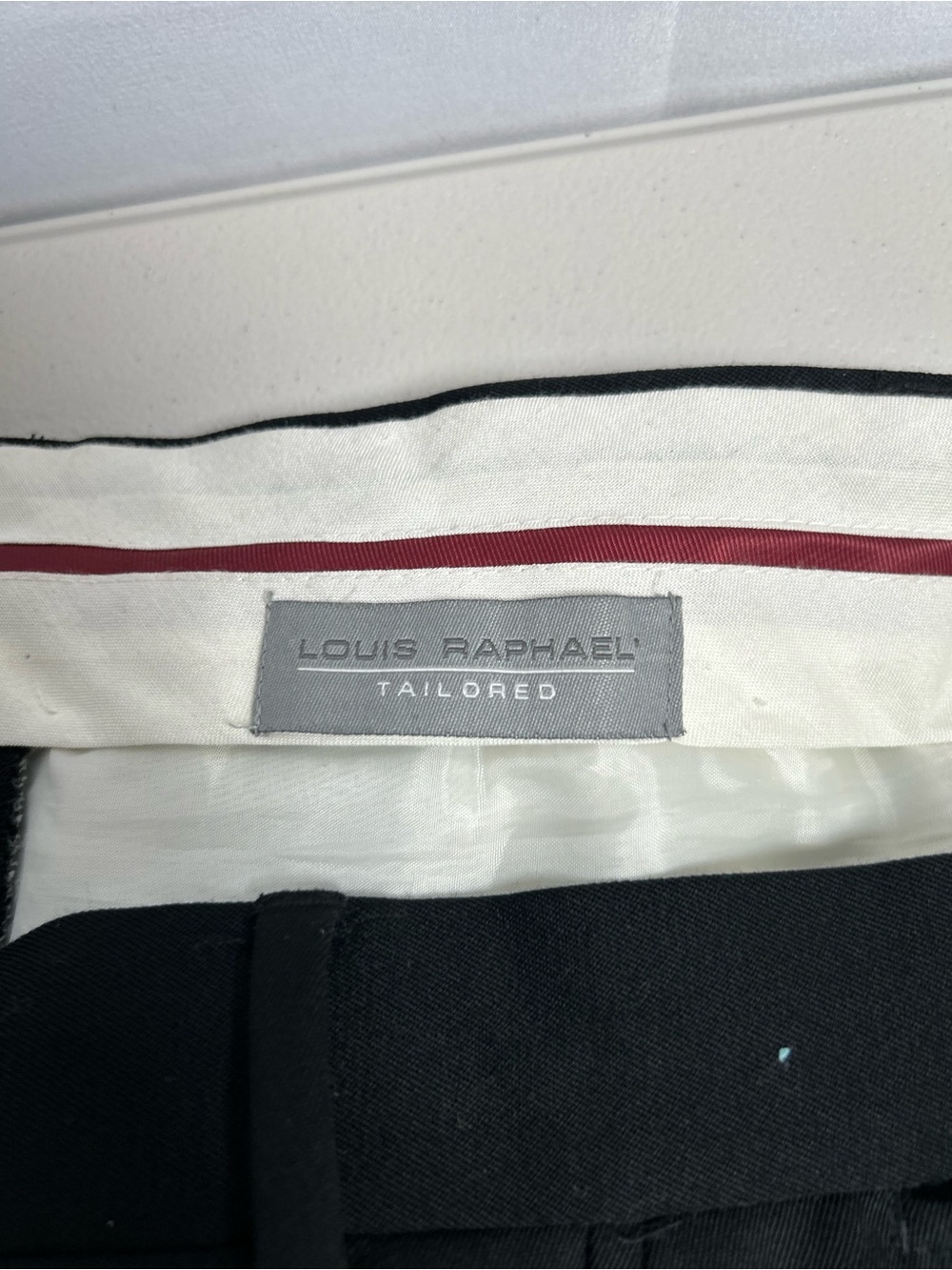 Men's Black Dress Pants - Classic Straight Fit 40X32 - Picture 15 of 16
